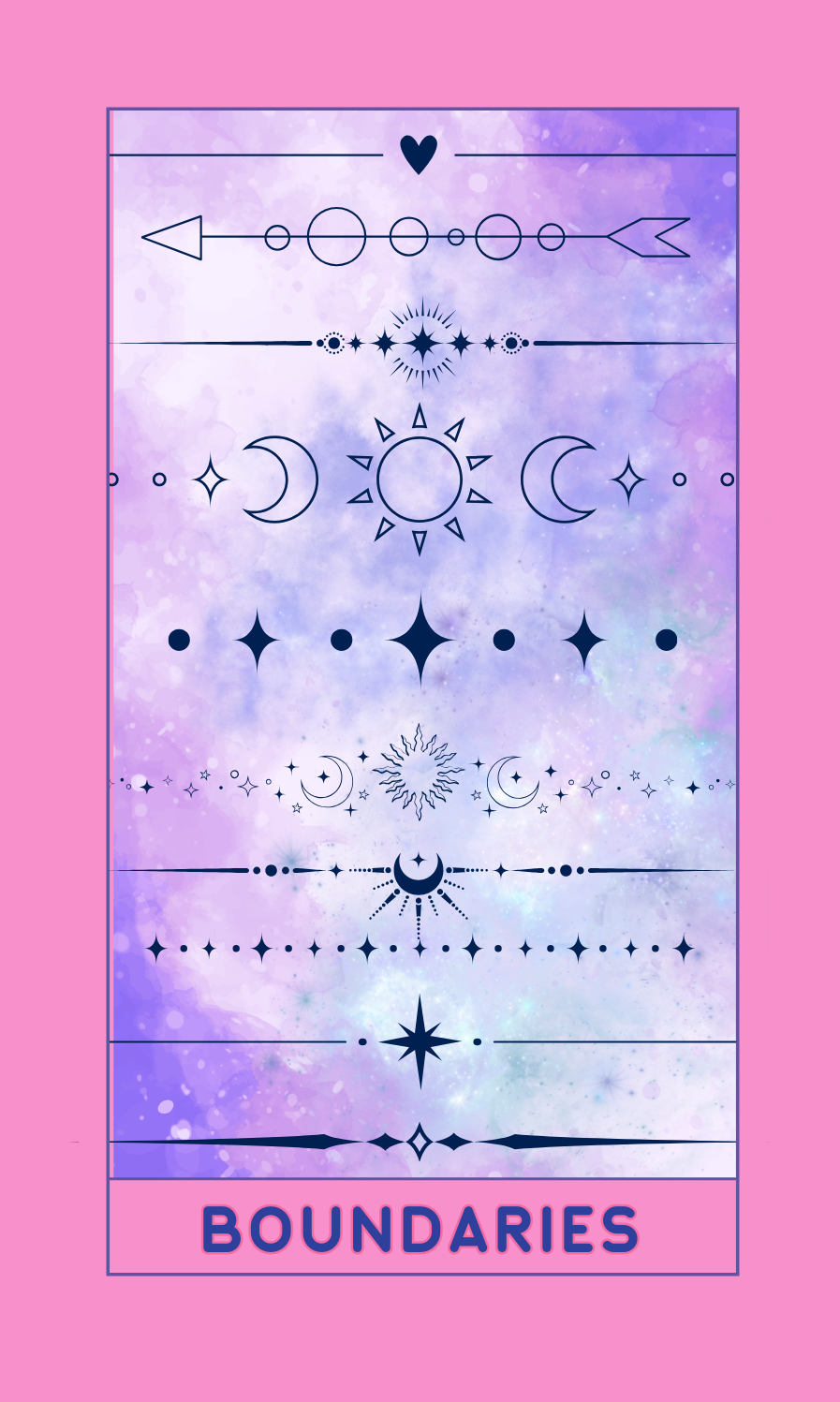 boundaries oracle card